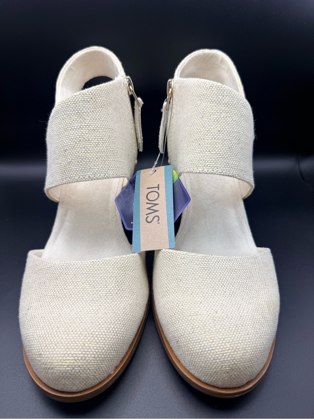 TOMS - Women’s Majorca Closed Toe Wedge Heels - Picture 1 of 8